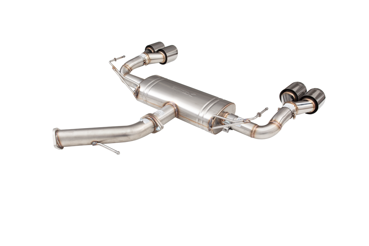 XForce 304 Stainless Steel Axleback | 2022+ Kia Forte GT Sedan (ESKC22AS)