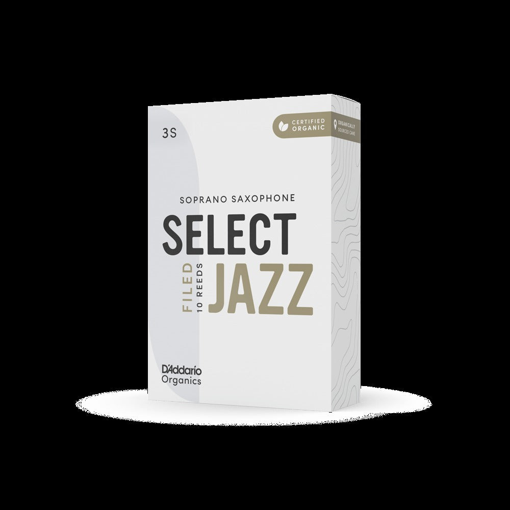 Organic Select Jazz Filed Soprano Saxophone Reeds