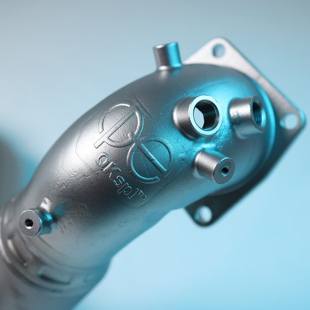CP-E QKsplTM Cast Bellmouth Downpipe | 2022+ Hyundai Elantra N
