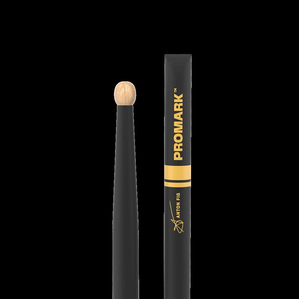 Anton Fig ActiveGrip Hickory Drumstick, Wood Tip