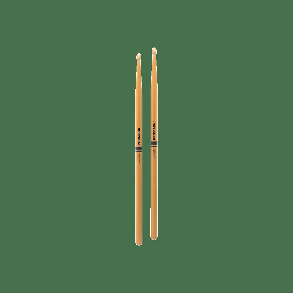 Rebound 5A ActiveGrip Clear Hickory Drumstick, Acorn Wood Tip