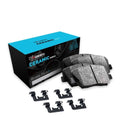 R1 Concepts Front Ceramic Brake Pads & Hardware Kit | 2015-2023 Ford Mustang Ecoboost (2310-1784-01)