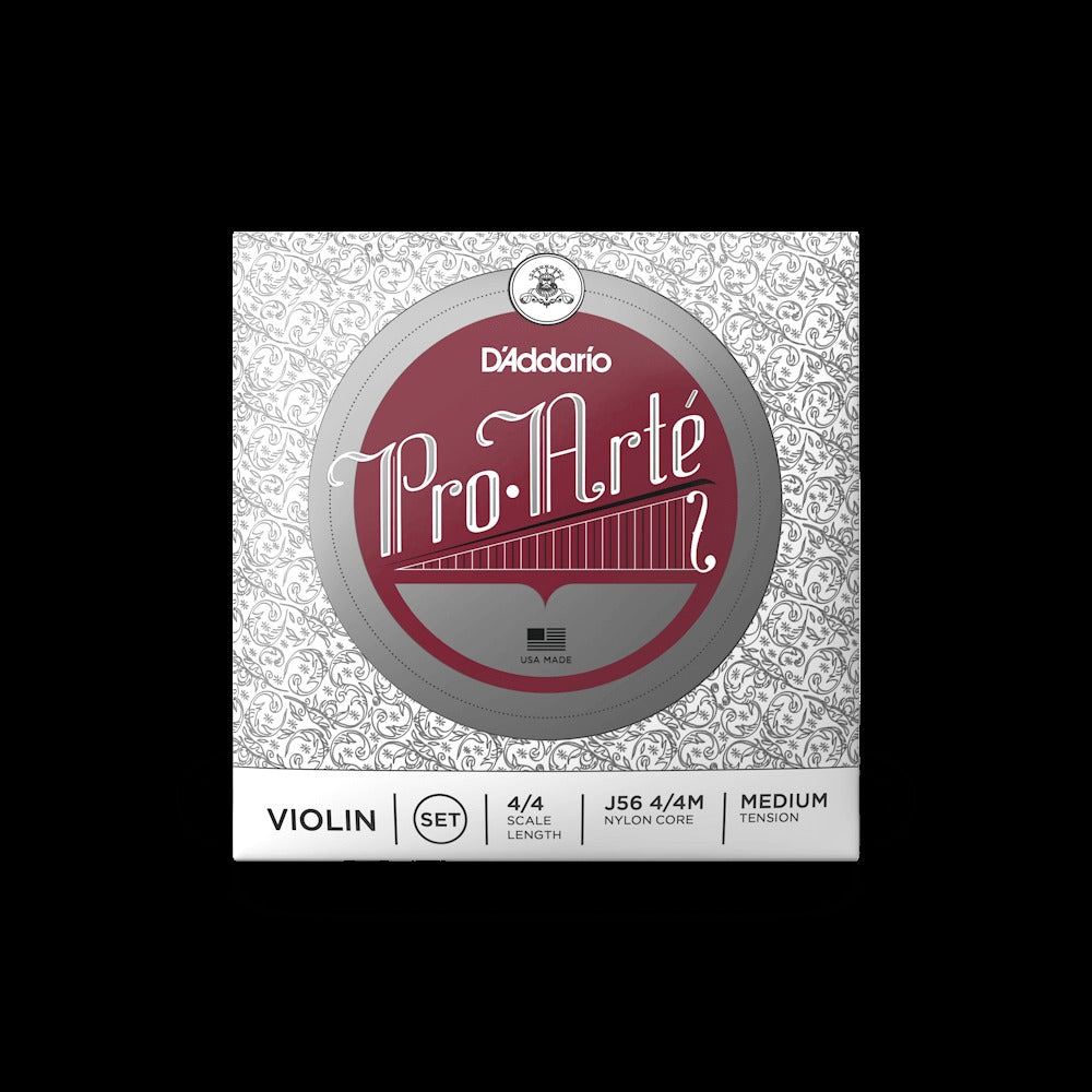 Pro-Arté Violin String Set, 4/4 Scale, Medium Tension