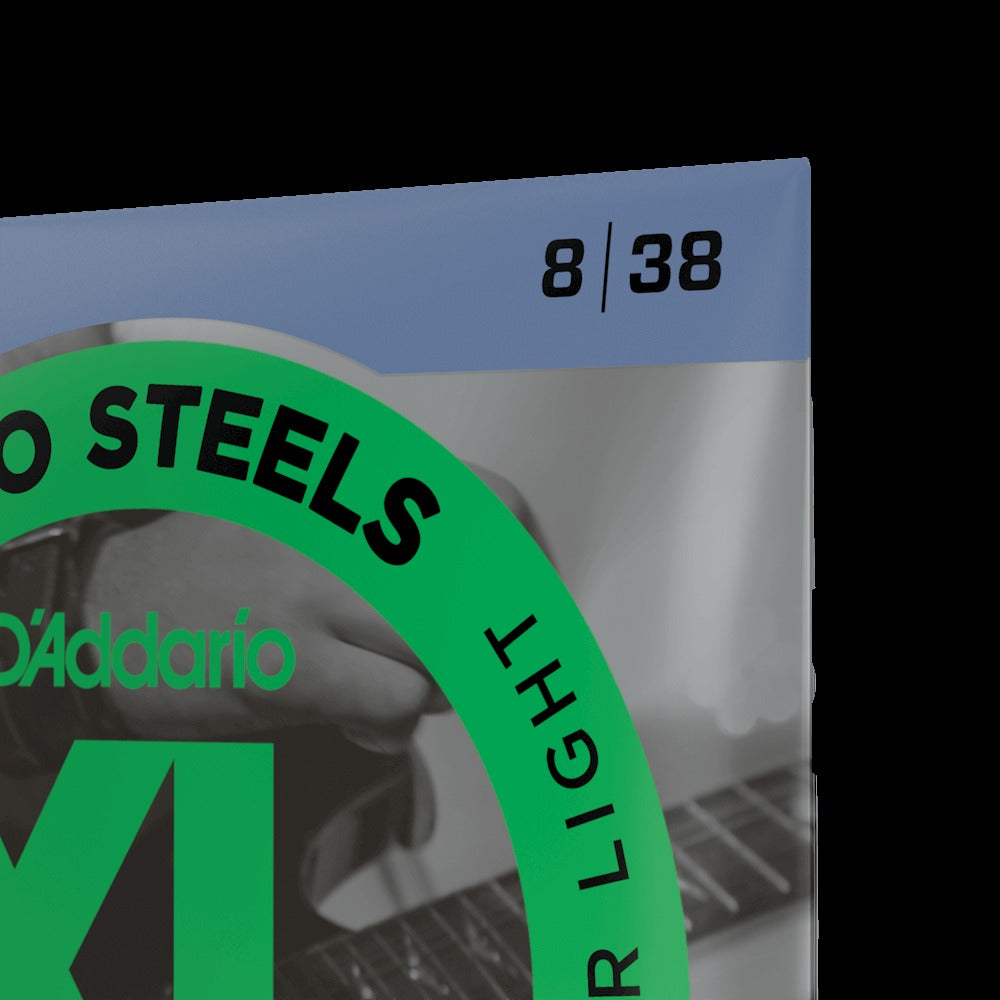 08-38 Extra Super Light, XL ProSteels Electric Guitar Strings