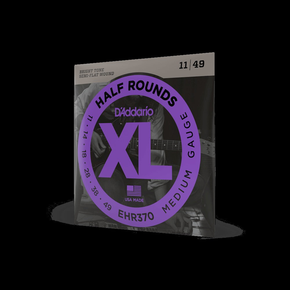 11-49 Medium, XL Half Rounds Electric Guitar Strings