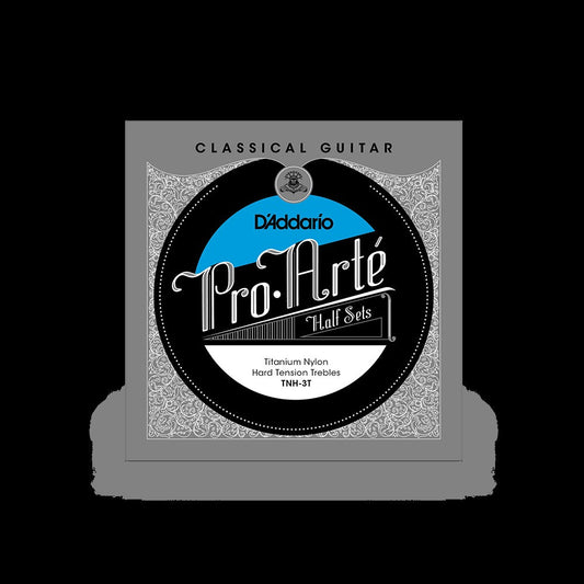 Treble Half Set, Pro-Arté Titanium Classical Guitar Strings