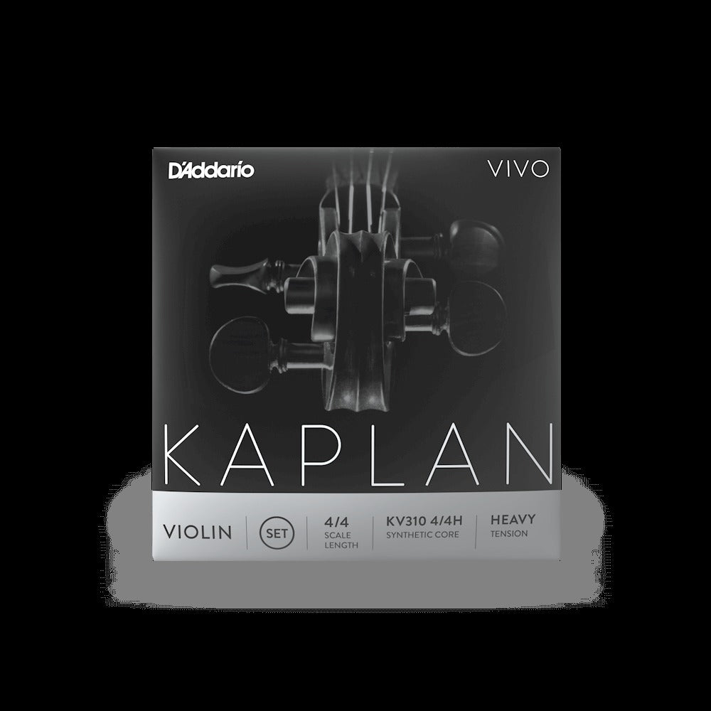 Kaplan Vivo Violin String Set, 4/4 Scale, Heavy Tension