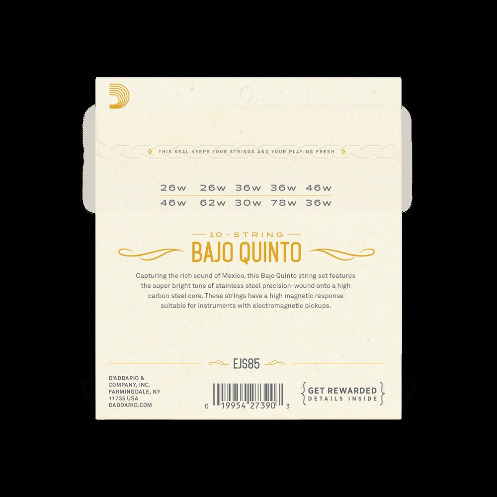 Bajo Quinto, 10 String, Stainless Steel