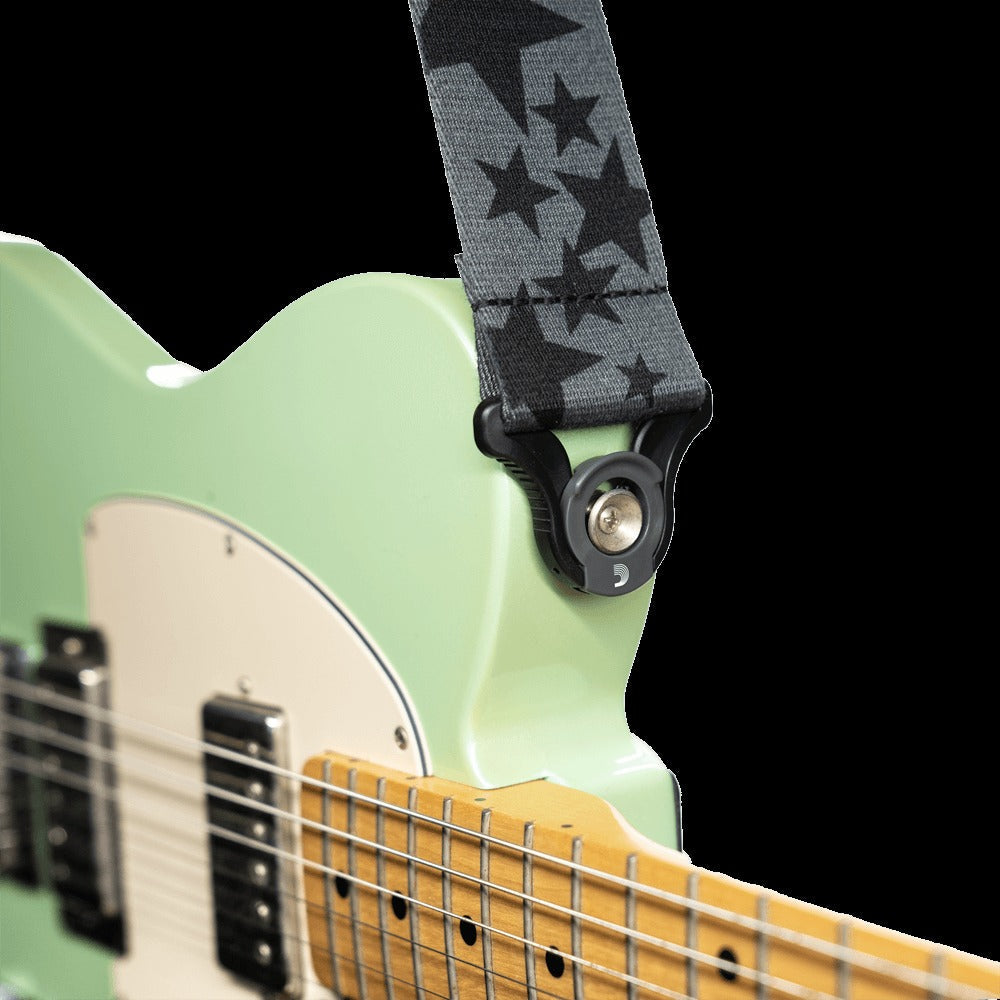 Auto Lock Locking Skater Guitar Straps