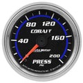 Autometer 2-1/16" 0-200 PSI Pressure Gauge Cobalt | Universal (6134)