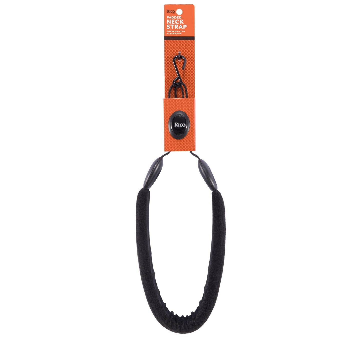 Rico Fabric Soprano / Alto Sax Strap with Metal Hook