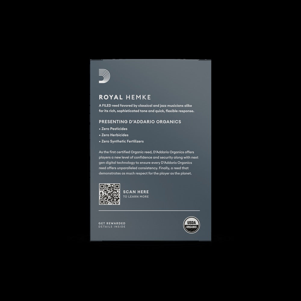 Royal Hemke Organic Alto Saxophone Reeds