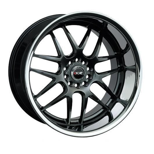 XXR Wheels 526 Chromium Black w/ Chrome Stainless Steel Lip 18x9 | 5x114.3/5x120 (52689142N)