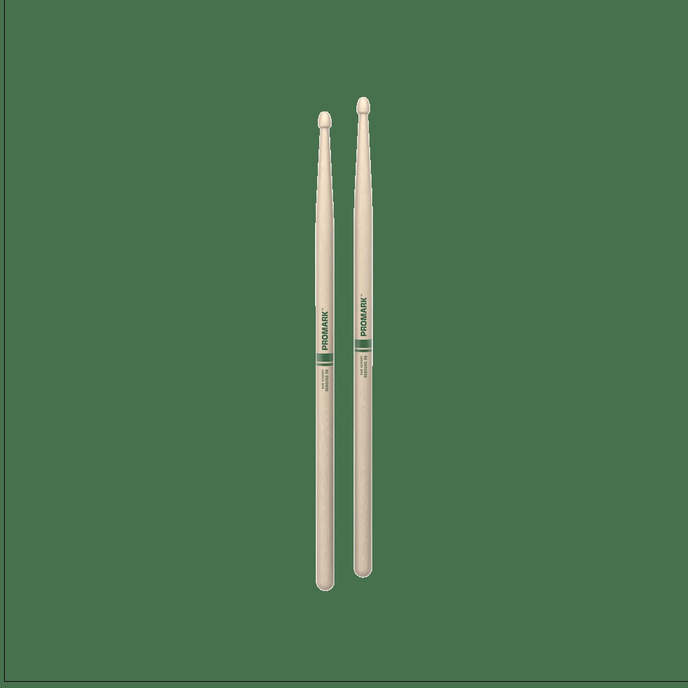 Rebound 5B Raw Hickory Drumstick, Acorn Wood Tip