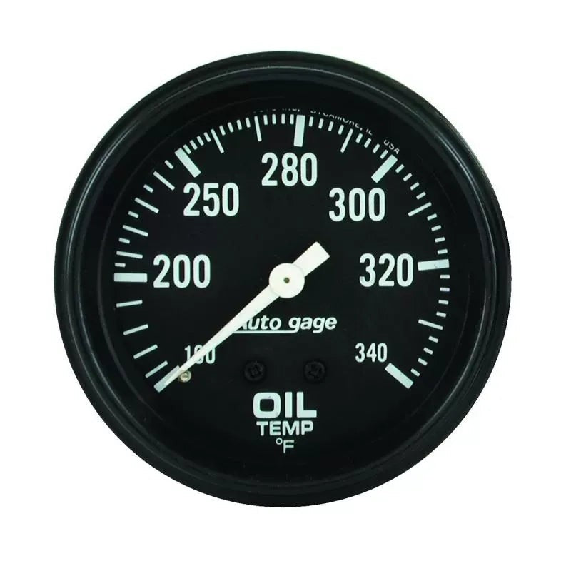 Autometer 2-5/8" 100-340 °F Oil Temperature Gauge Auto Gage | Universal (2314)