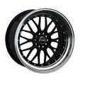 XXR Wheels 521 Black w/ Machined Lip 18x8.5 | 5x114.3/5x120 (52188142N)