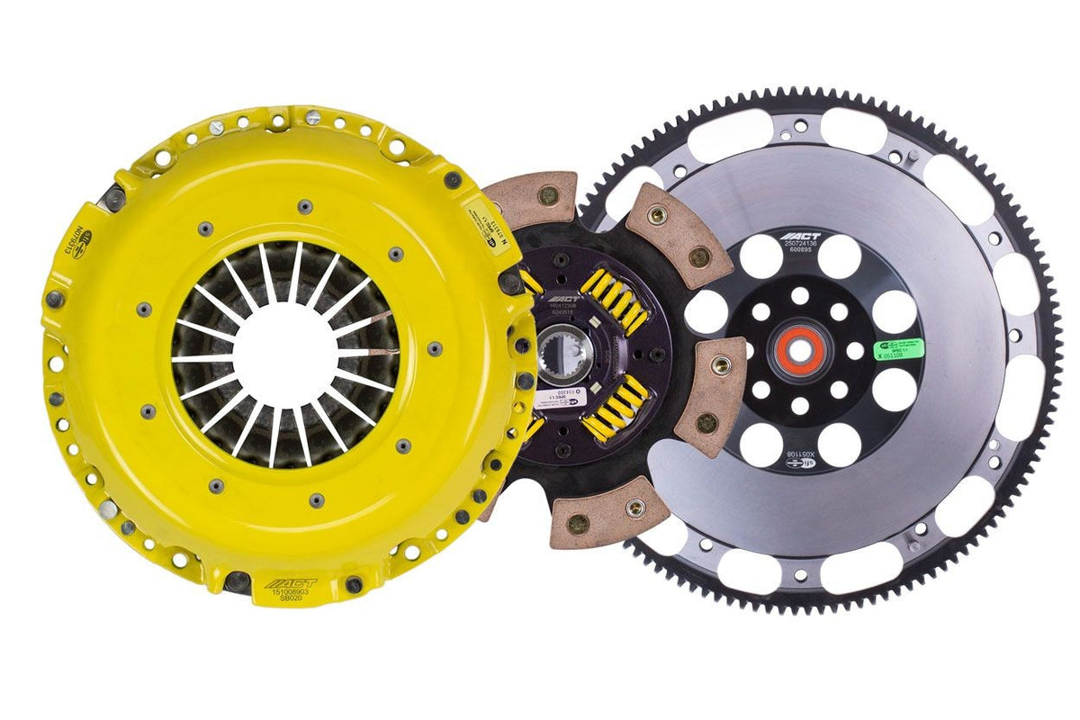 ACT Heavy Duty Race Sprung 6-Pad Clutch Kit | 06-26 WRX / 06-08 Forester XT / 05-12 Legacy GT / 05-09 Outback XT (SB12-HDG6)