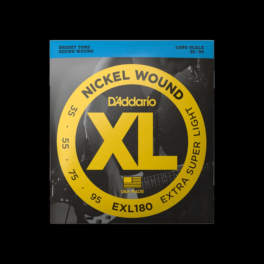 35-95 Extra Super Light, Long Scale, XL Nickel Bass Strings
