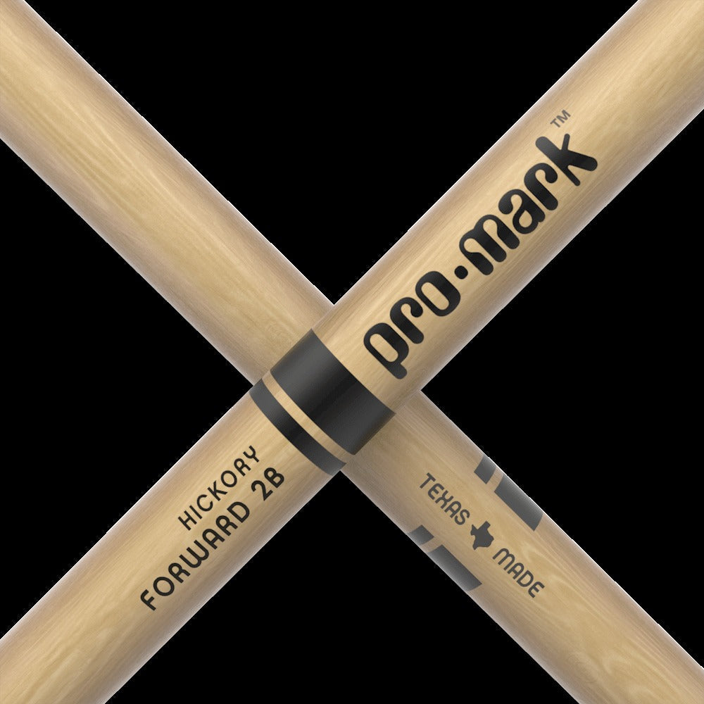 Classic Forward 2B Hickory Drumstick, Oval Wood Tip