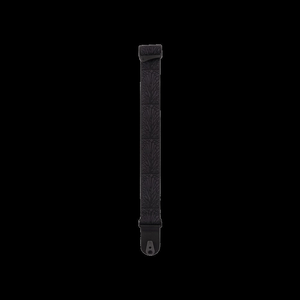 Pad Lock Woven Guitar Strap, Lightning Black