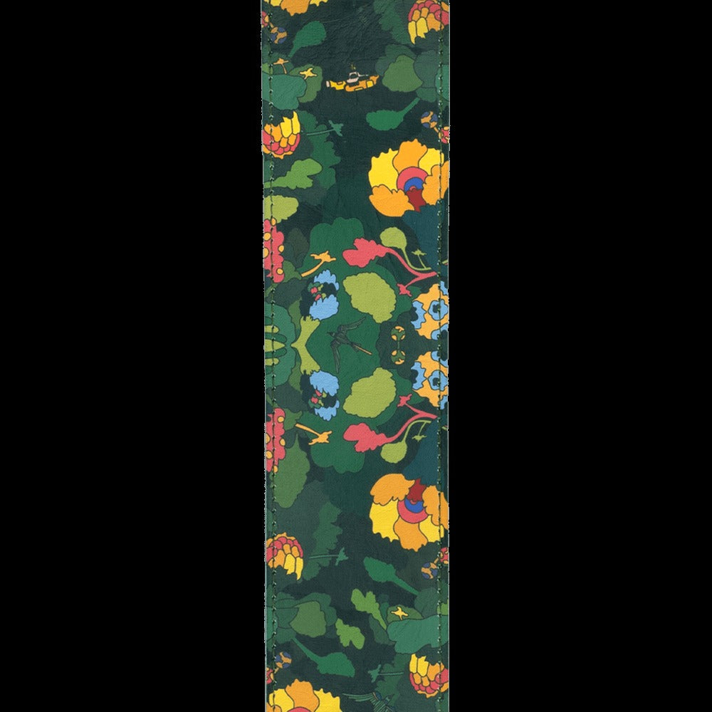 Beatles Yellow Submarine 55th Anniversary Vinyl Guitar Strap