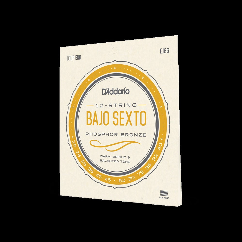 Bajo Sexto, 12-String, Phosphor Bronze