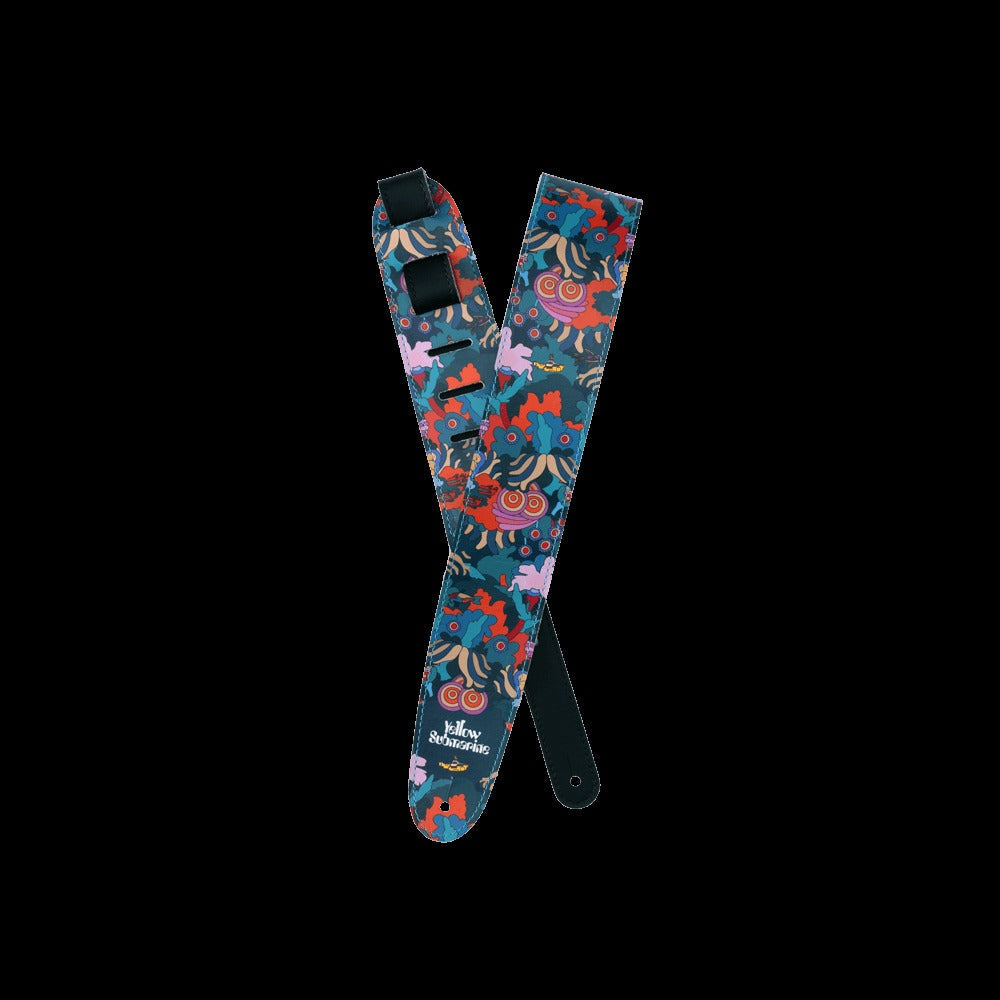 Beatles Yellow Submarine 55th Anniversary Vinyl Guitar Strap