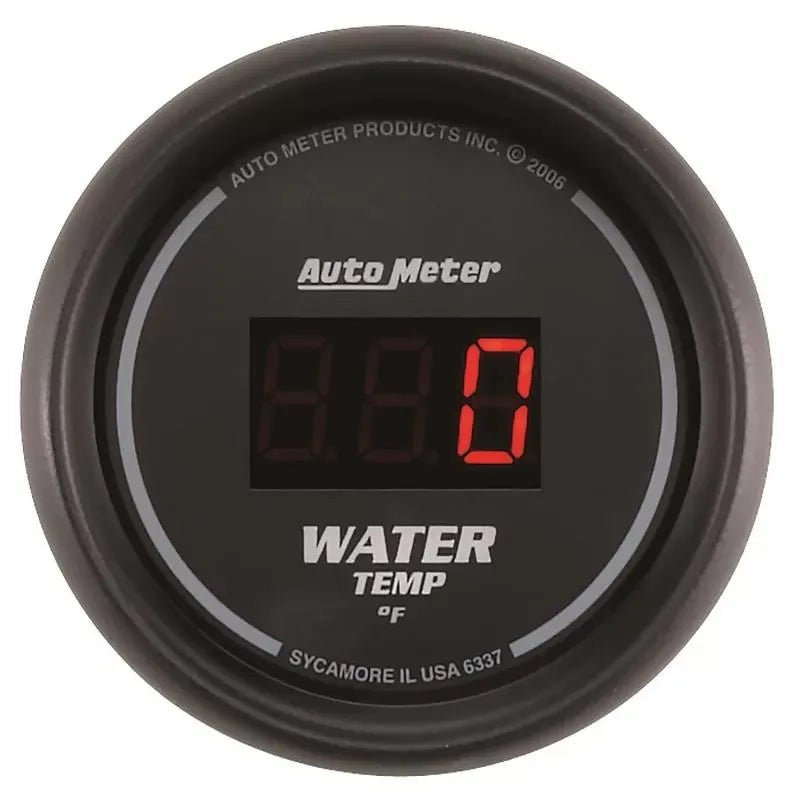 Autometer 2-1/16" 0-340 °F Digital Water Temperature Gauge SPORT-COMP | Universal (6337)