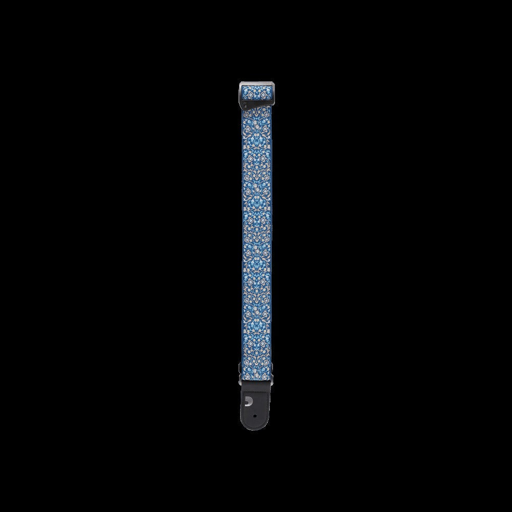 Eco Persian Woven Guitar Strap, Blue