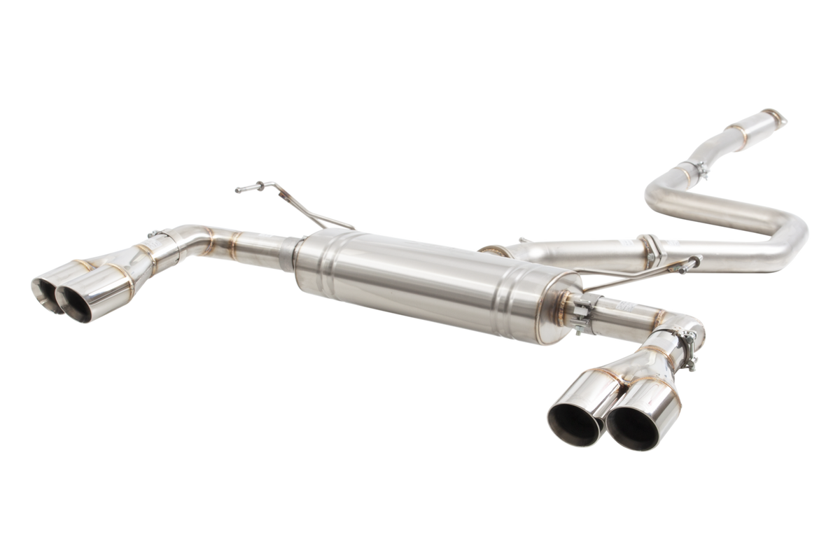 XForce 304 Stainless Steel Catback System | 2019-2022 Kia Forte / Forte 5 GT Sedan & Hatch (ESKC19CS)