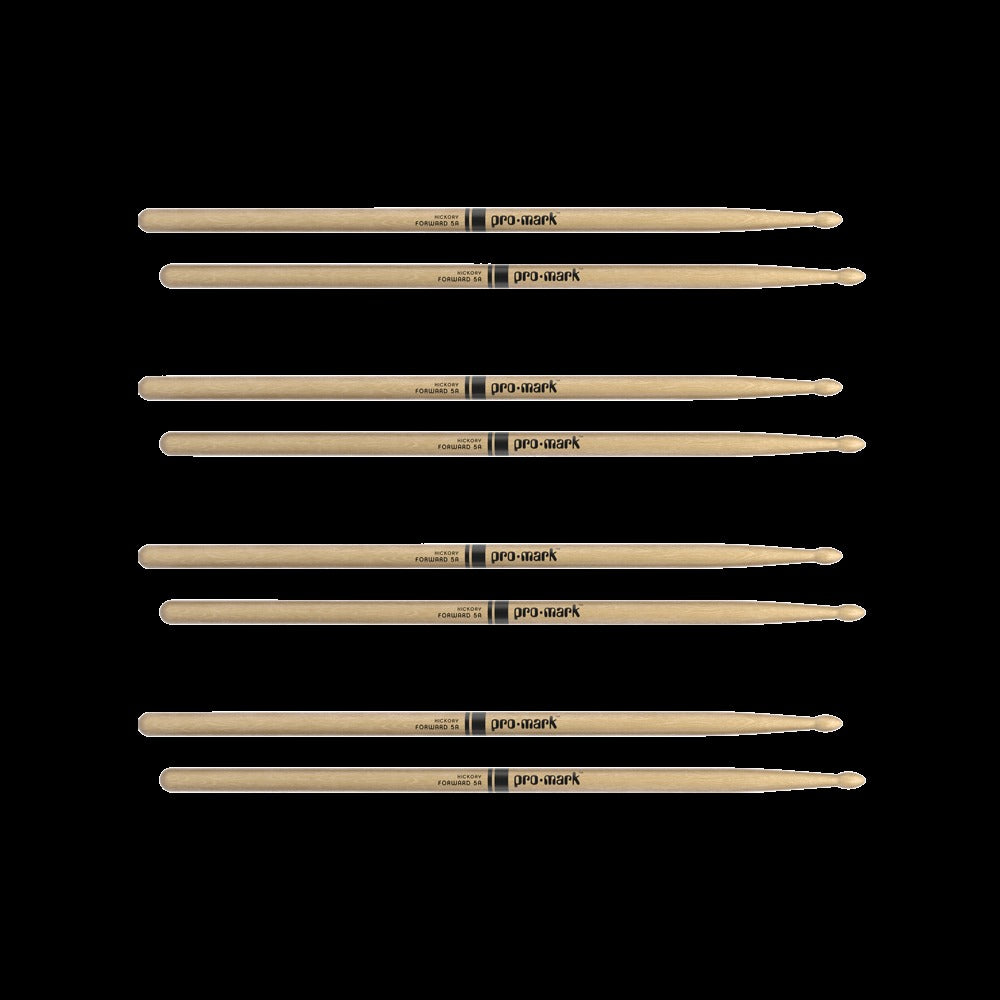 Classic Forward 5A Hickory Drumstick, Oval Wood Tip