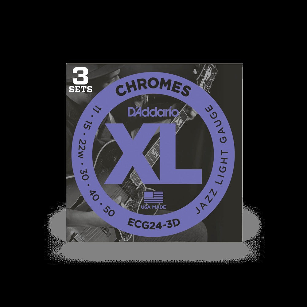 11-50 Jazz Light, XL Chromes Electric Guitar Strings