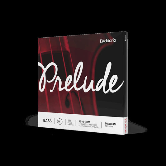 Prelude Bass String Set, 1/8 Scale, Medium Tension