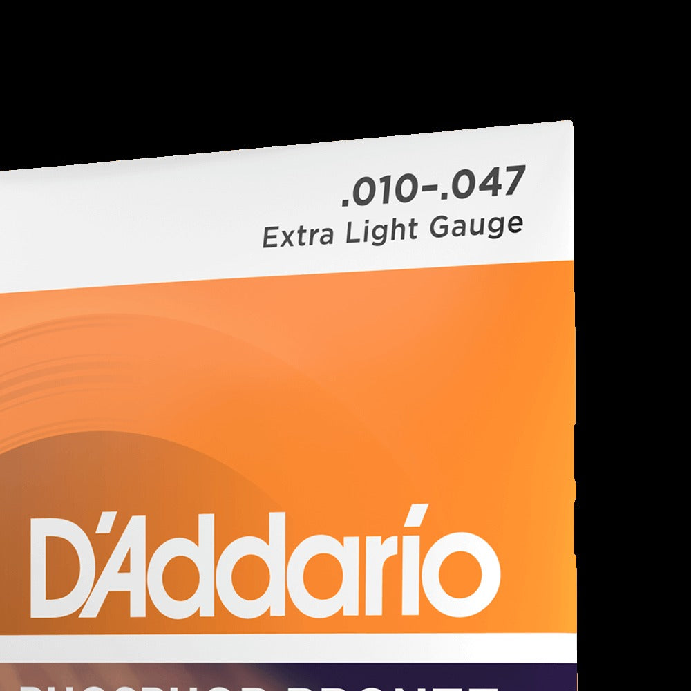 10-47 Extra Light, Phosphor Bronze Acoustic Guitar Strings