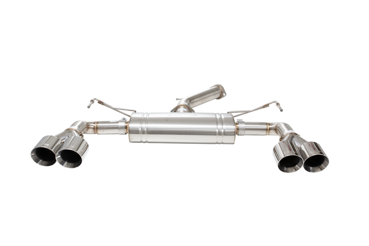 XForce 304 Stainless Steel Axleback | 2022+ Kia Forte GT Sedan (ESKC22AS)