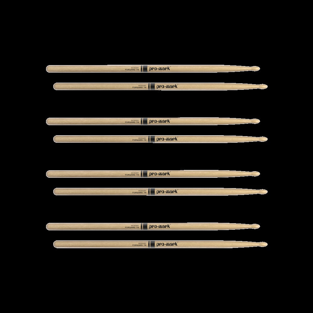 Classic Forward 7A Hickory Drumstick, Oval Wood Tip