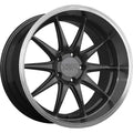 XXR Wheels 527D Graphite Gray w/ Machined Lip 18x10.5 | 5x114.3 (527D806697)