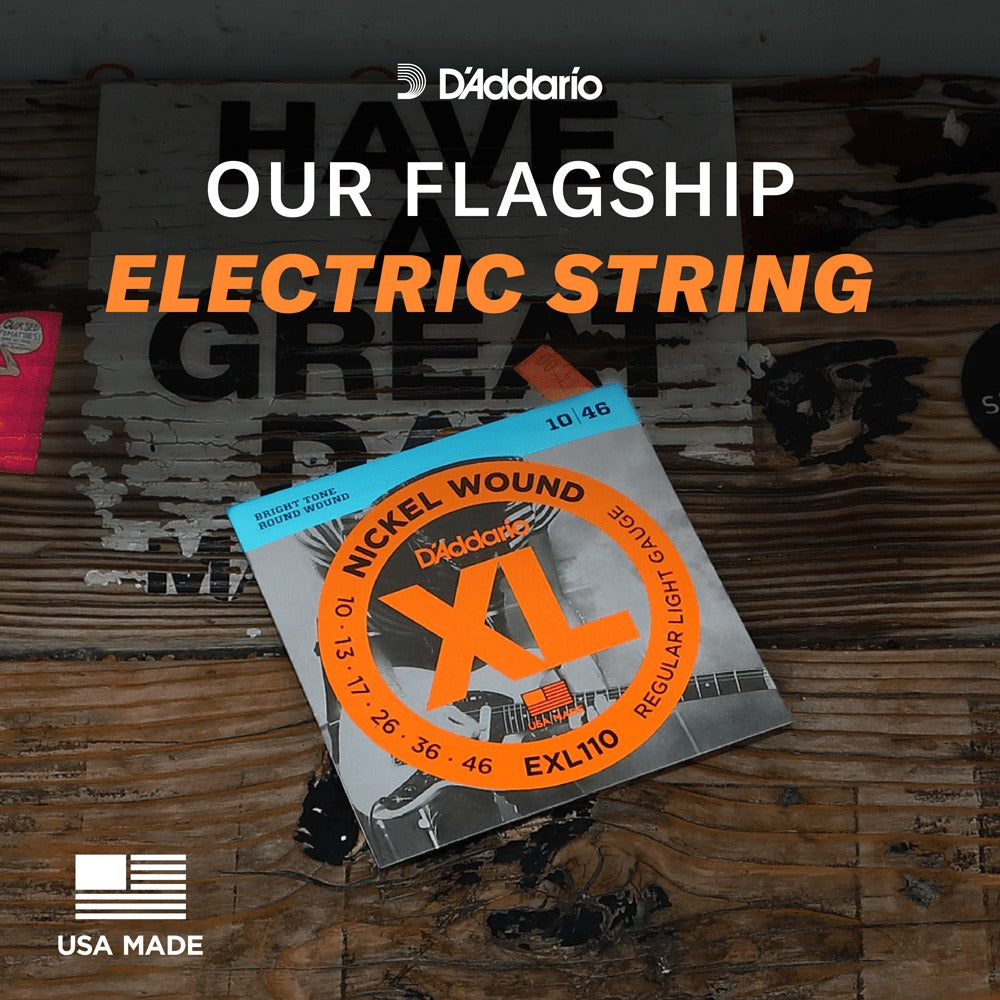 10-26 High Strung/Nashville Tuning, XL Nickel Electric Guitar Strings