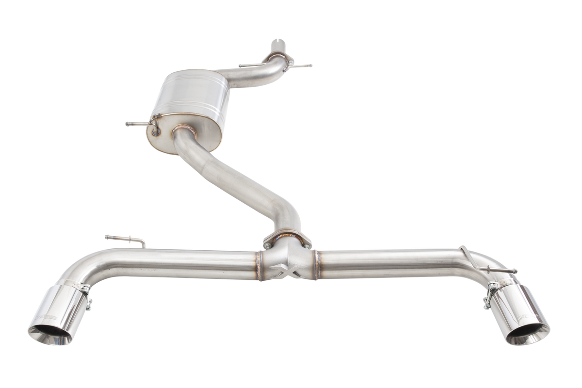 XForce Stainless Steel 3" Cat-Back System | 2009-2014 Volkswagen Golf Gti MK VI (ESVW06CS)