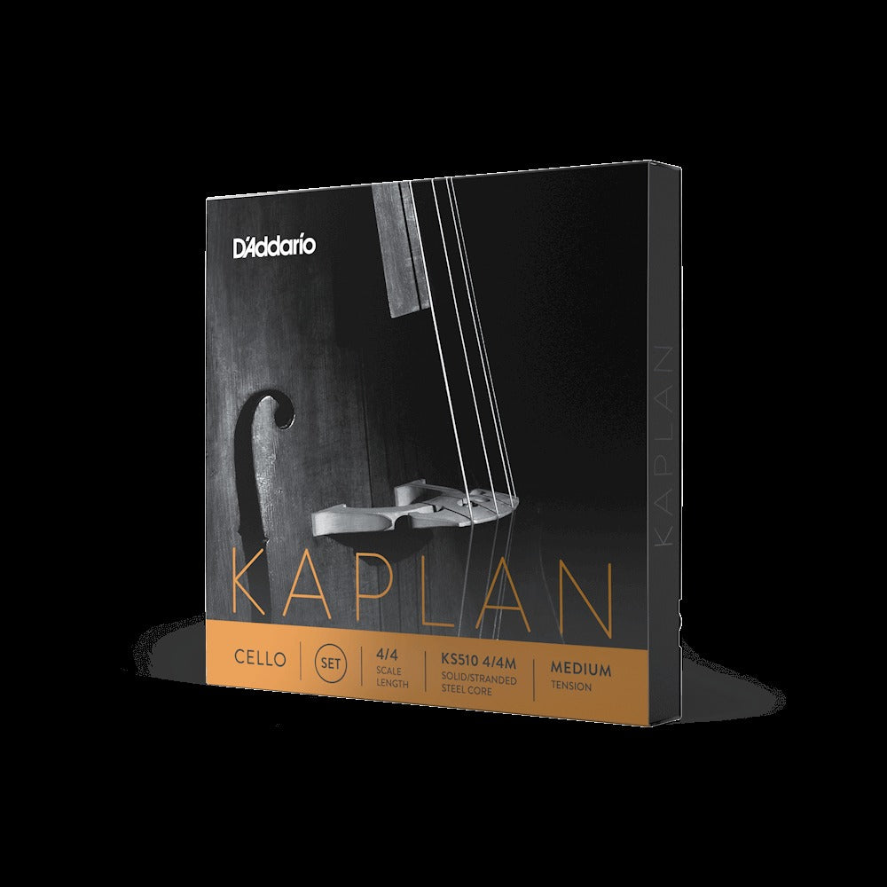 Kaplan Cello String Set, 4/4 Scale, Medium Tension