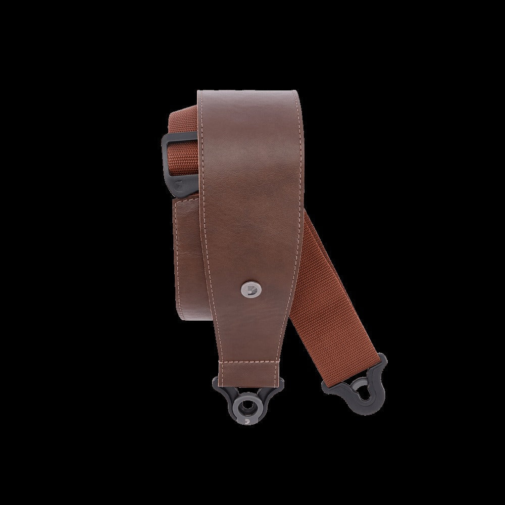 Comfort Leather Auto Lock Guitar Strap, 3''