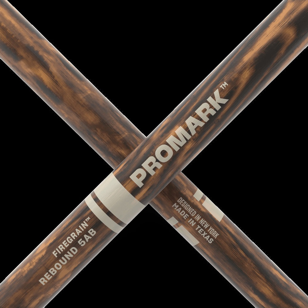 Rebound 5AB FireGrain Hickory Drumstick, Acorn Wood Tip