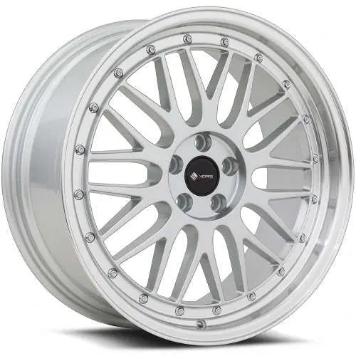 Vors Wheels VR8 Silver w/ Machined Lip 19x9.5 | 5x114.3 (VR08199551435S)