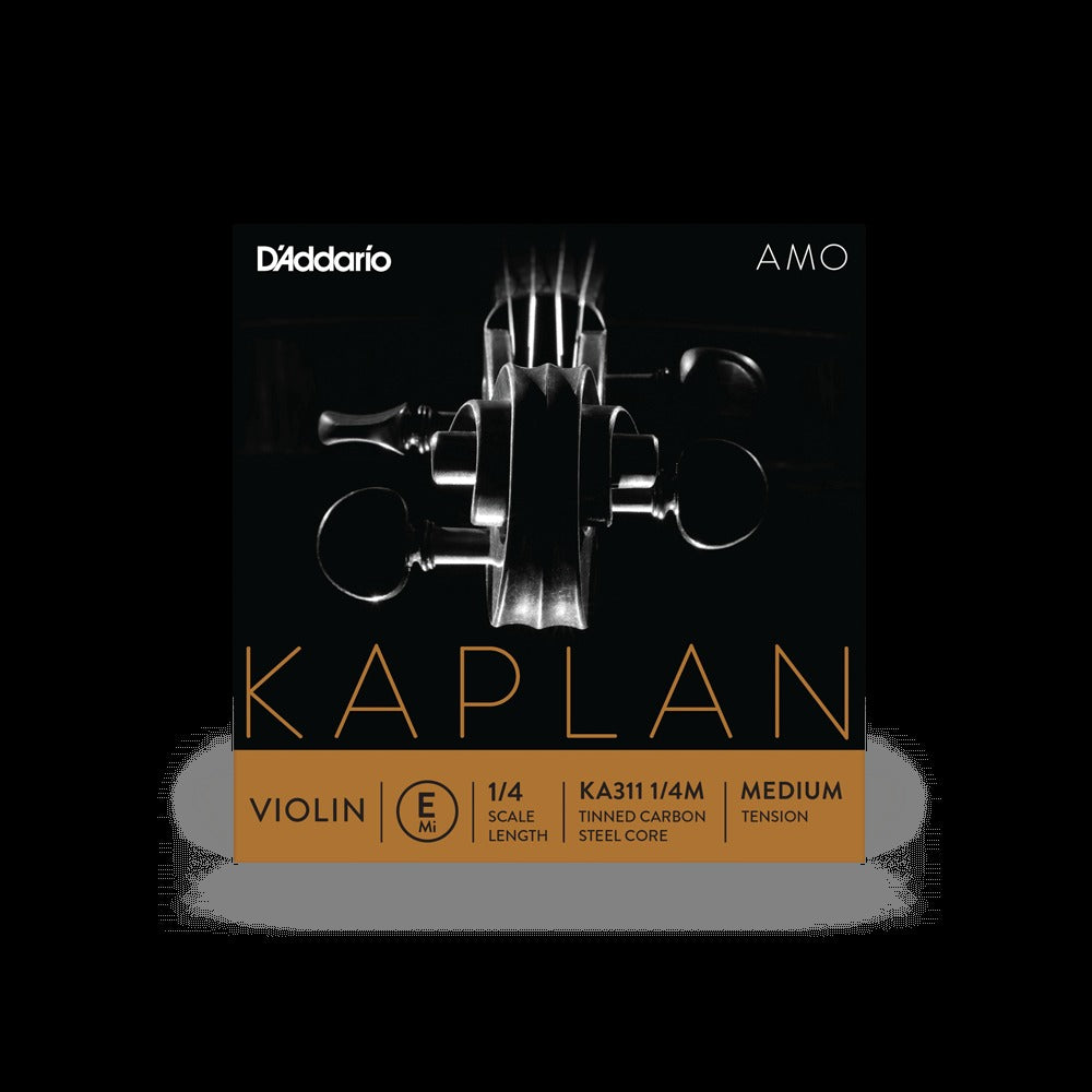 Kaplan Amo Violin String Set, 1/4 Scale, Medium Tension