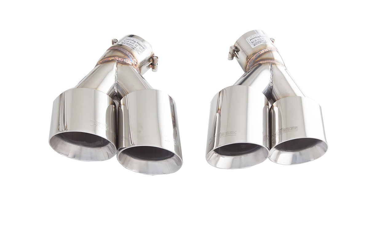 XForce Quad Tip option | 2016-2019 Camaro SS (ES-CC16-QT)