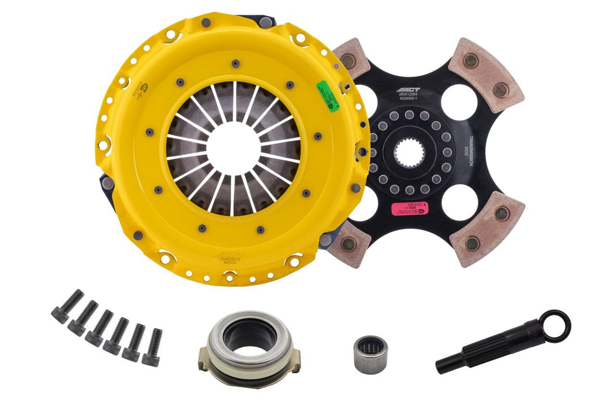 ACT Heavy Duty Race Rigid 4-Pad Clutch Kit | 2019-2025 Mazda MX-5 Miata (ZM15-HDR4)