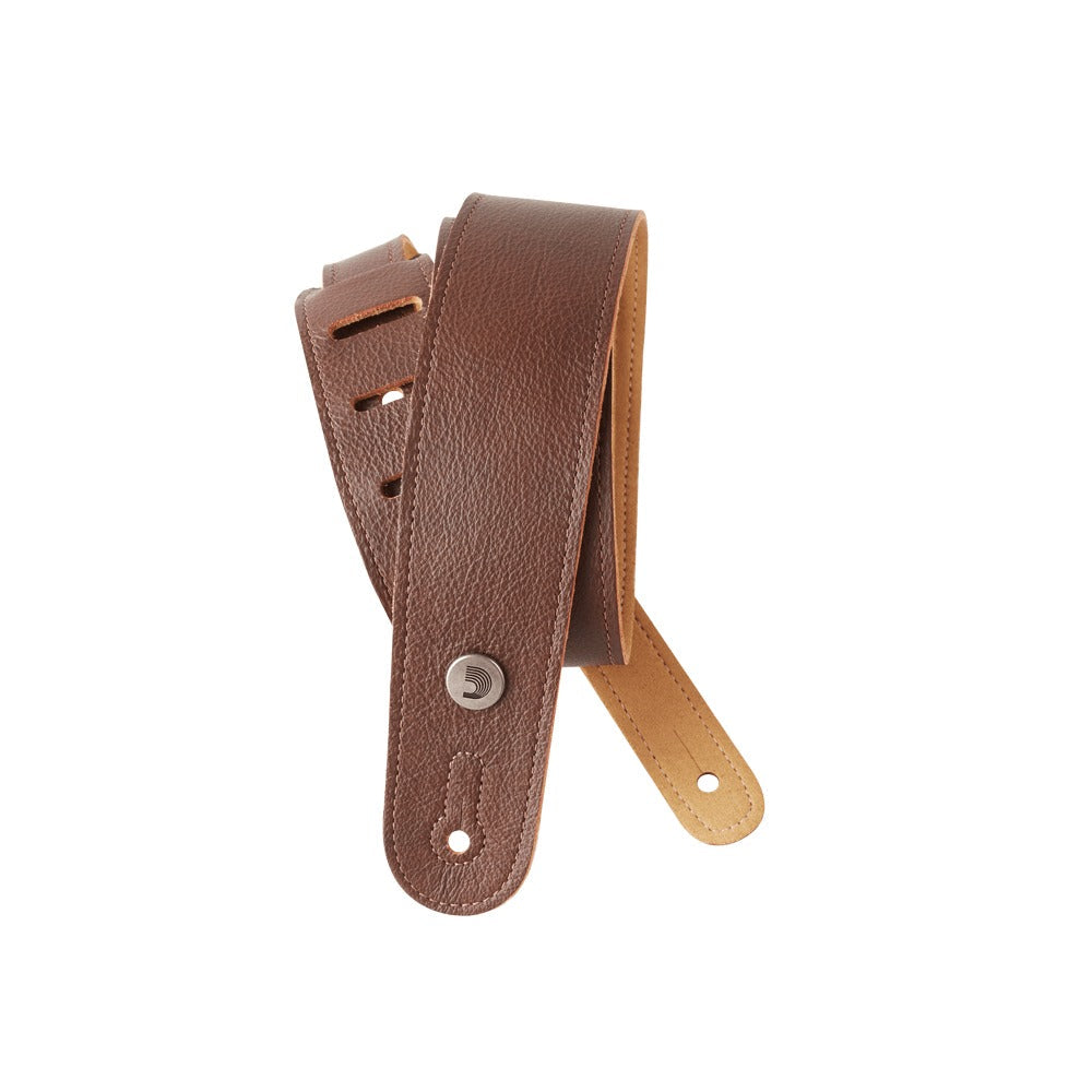 Slim Garment Leather Guitar Strap