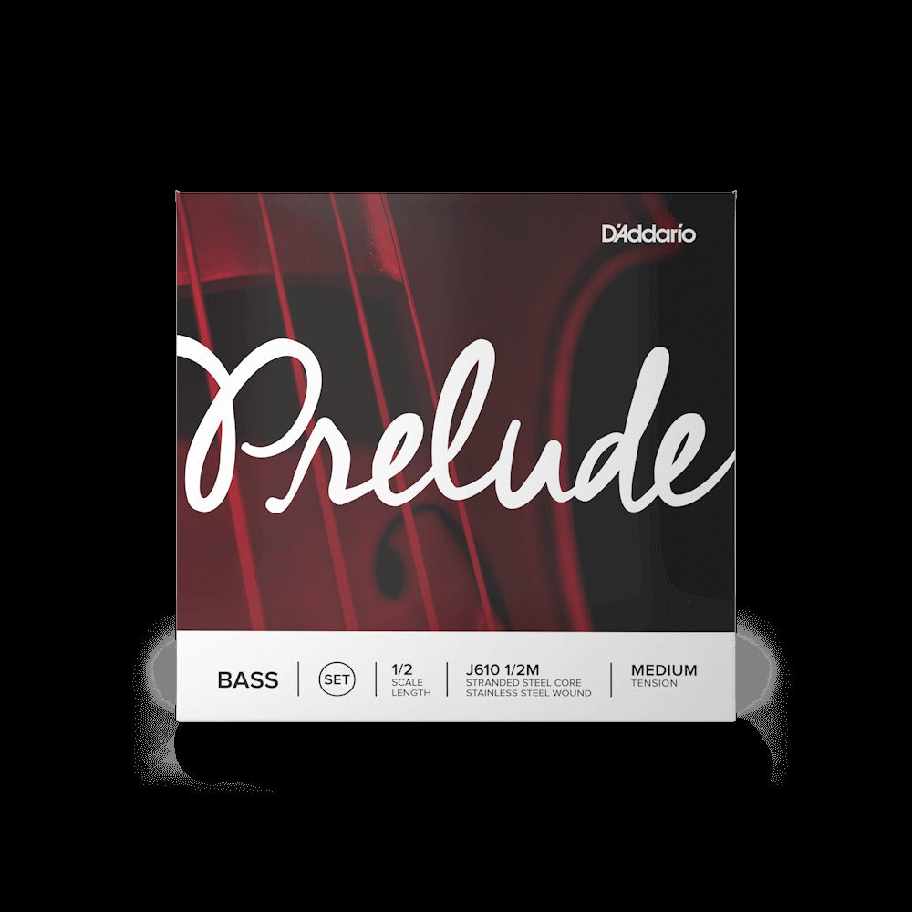 Prelude Bass String Set, 1/2 Scale, Medium Tension
