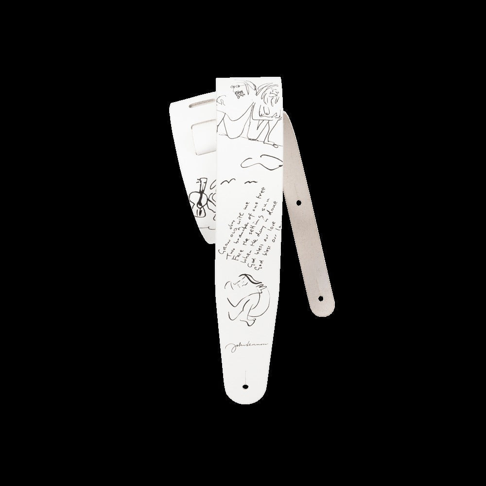 John Lennon Art Series Leather Strap - John & Yoko