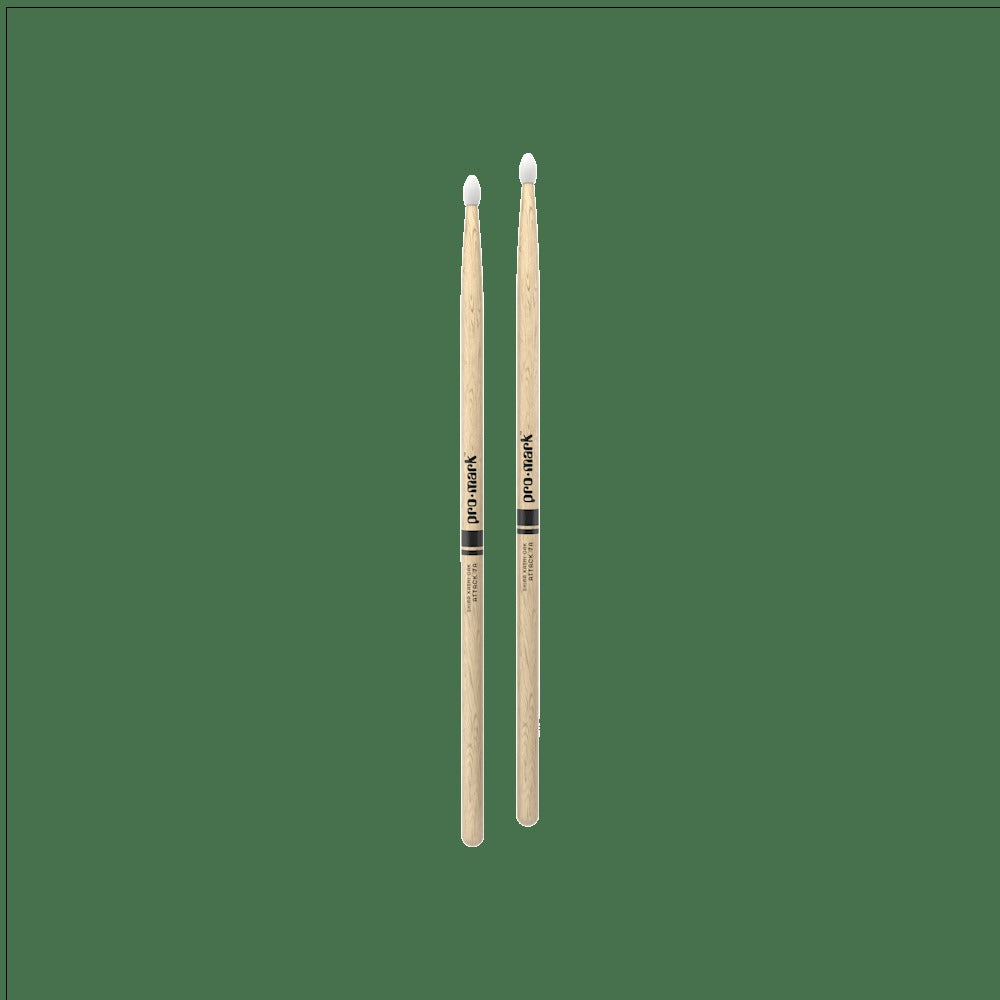 Classic Attack 7A Shira Kashi Oak Drumstick, Oval Nylon Tip